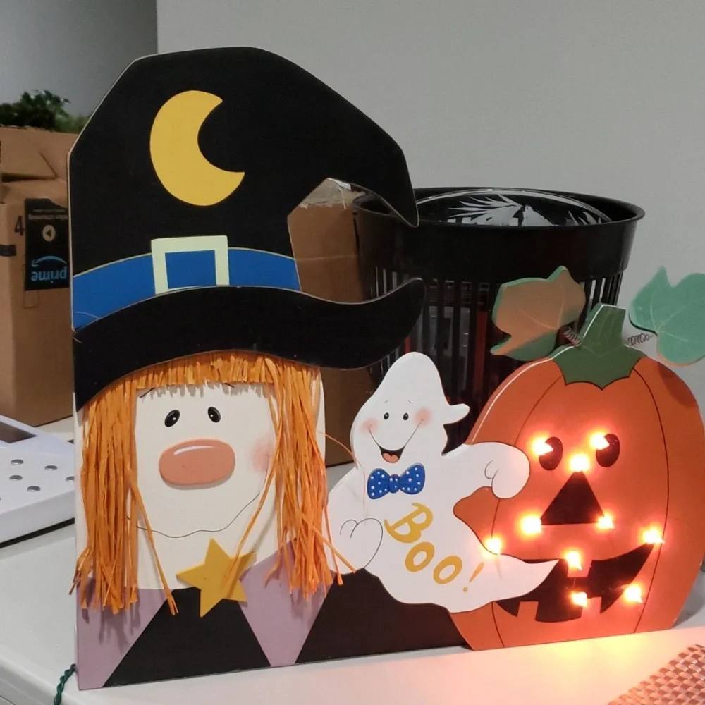 Halloween Witch and Ghost Kids Costume - Picture 9 of 11